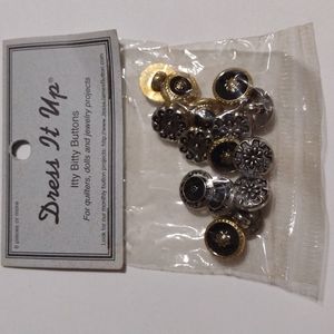 5/$15 Itty Bitty Buttons Embellishments